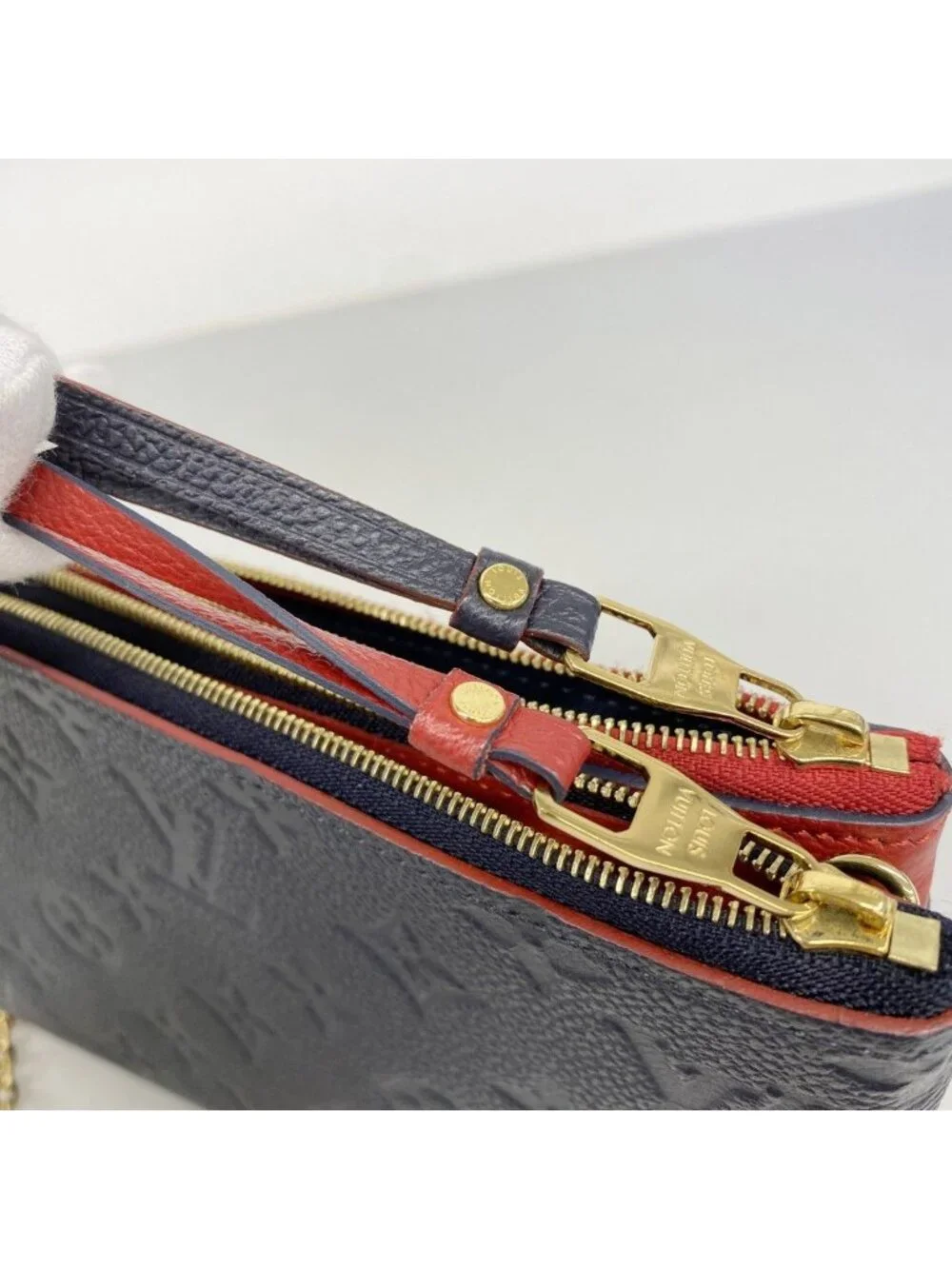 Louis Vuitton Shoulder Bag Monogram Empreinte Pochette Double Zip Marie Nourge